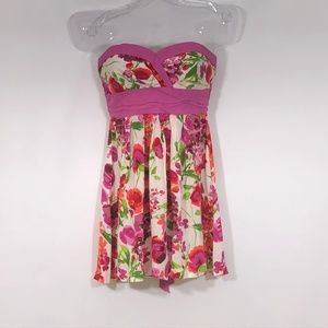 YOUNG LOVE strapless summer dress size L